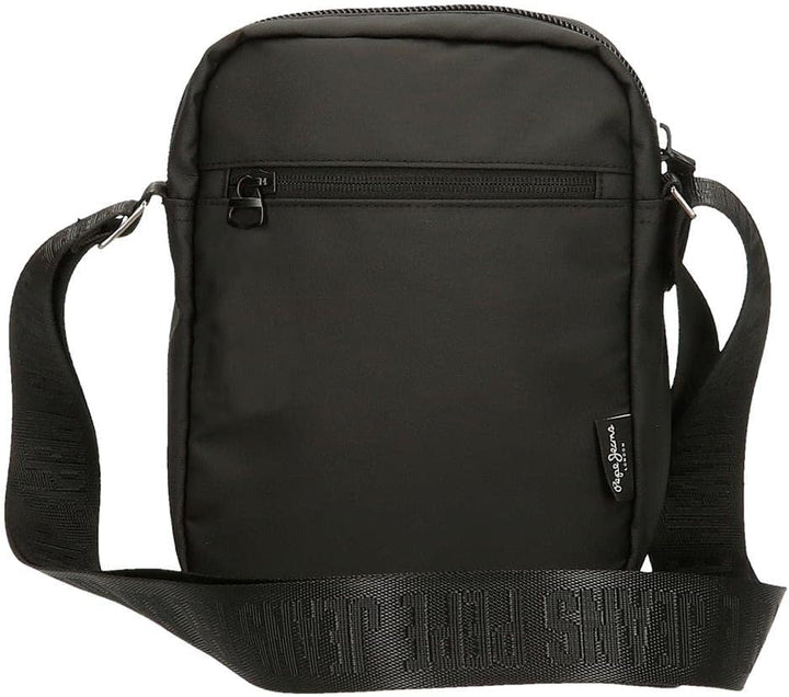 Pepe Jeans Hoxton Umhängetaschen und Kulturbeutel, Schwarz und Blau, Polyester PU, verschiedene Grös