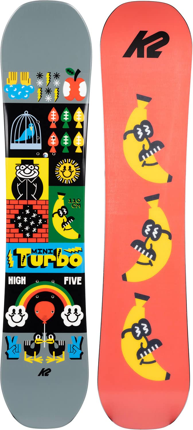 K2 Jungen Snowboarding Snowboard Mini Turbo — Design — 11f0048 130 design, 130 design