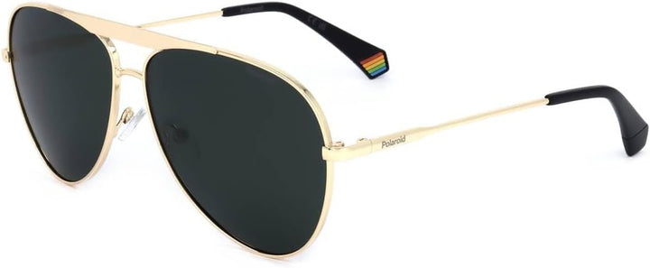 Polaroid Unisex Sunglasses, J5g/Uc Gold