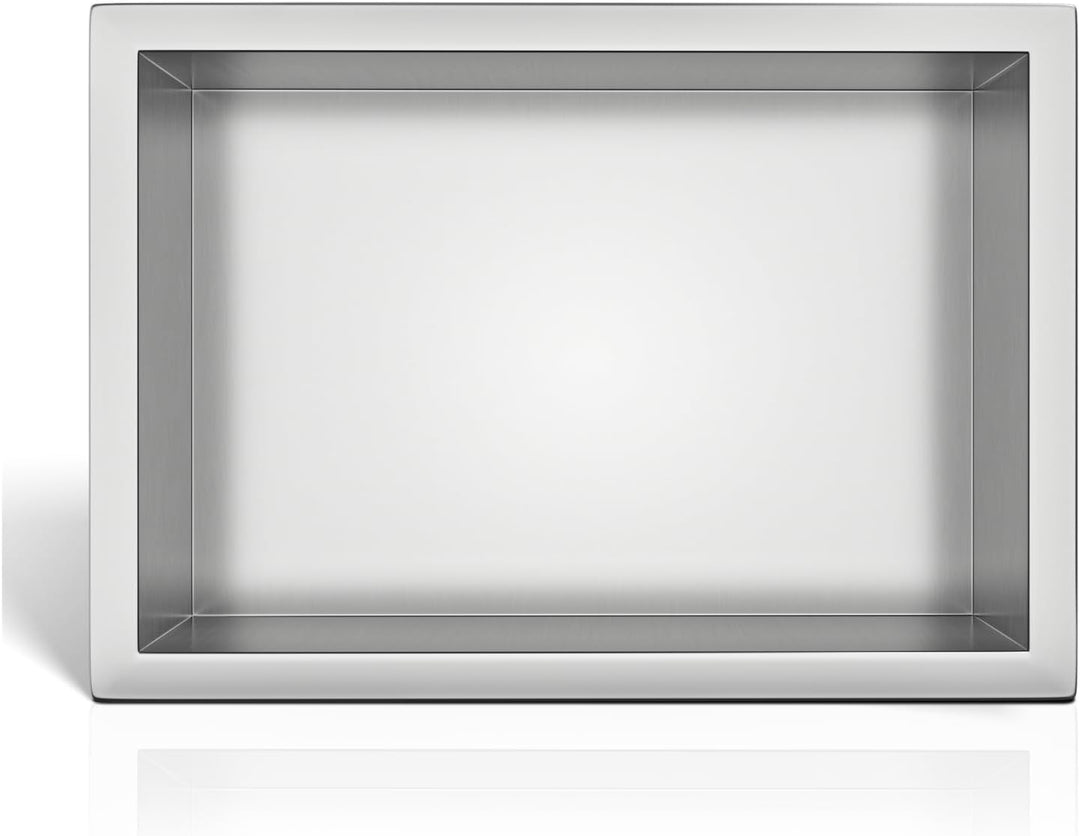 Balneo Wall-Box ONE wandnische dusche zum Badezimmer Edelstahl Duschnische 30x20x10 cm, wasserdicht