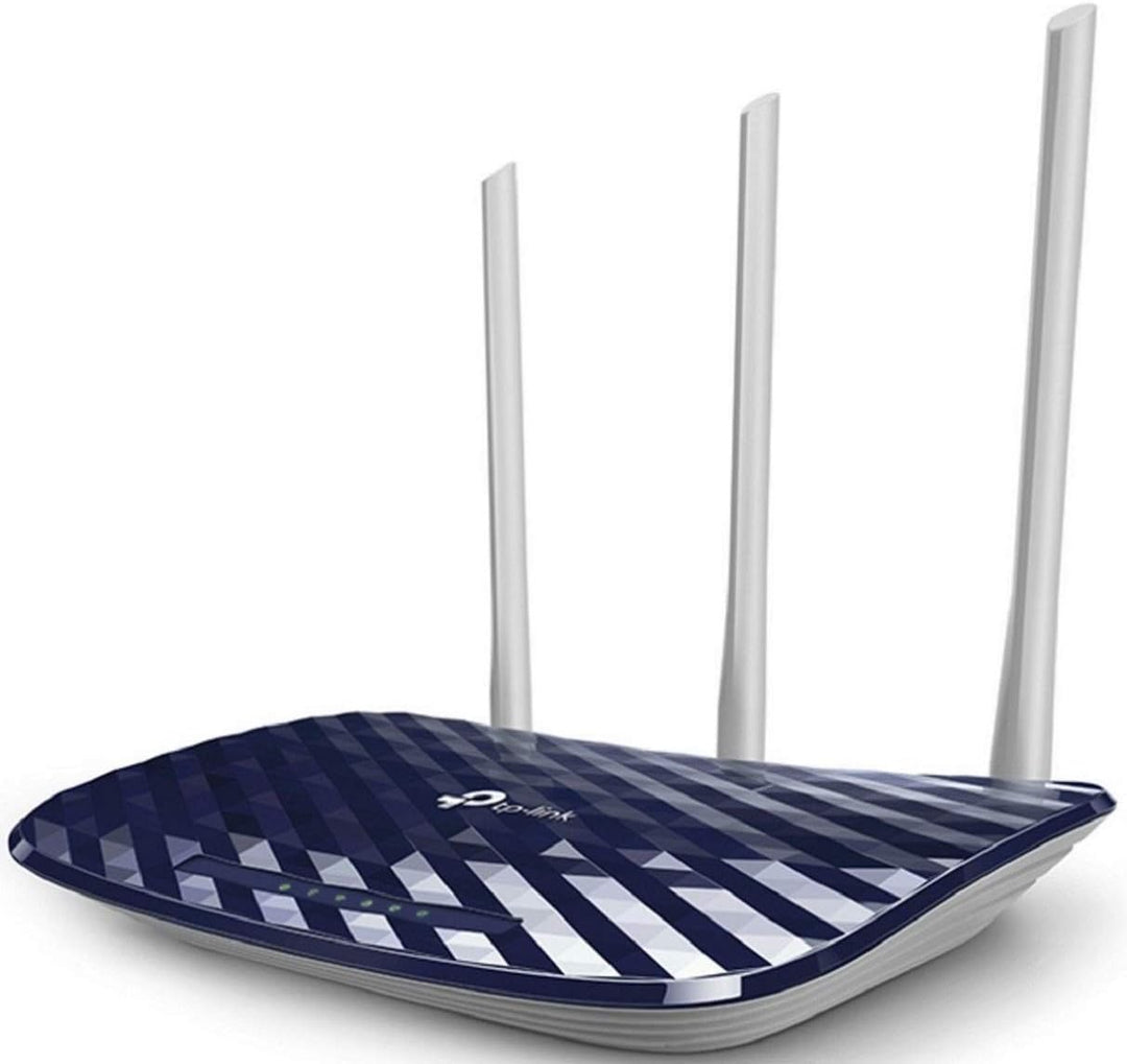 TP-Link Archer C20 Dual Band WLAN Router (300Mbit/s auf 2,4GHz + 433Mbit/s auf 5GHz, 4 10/100 LAN +
