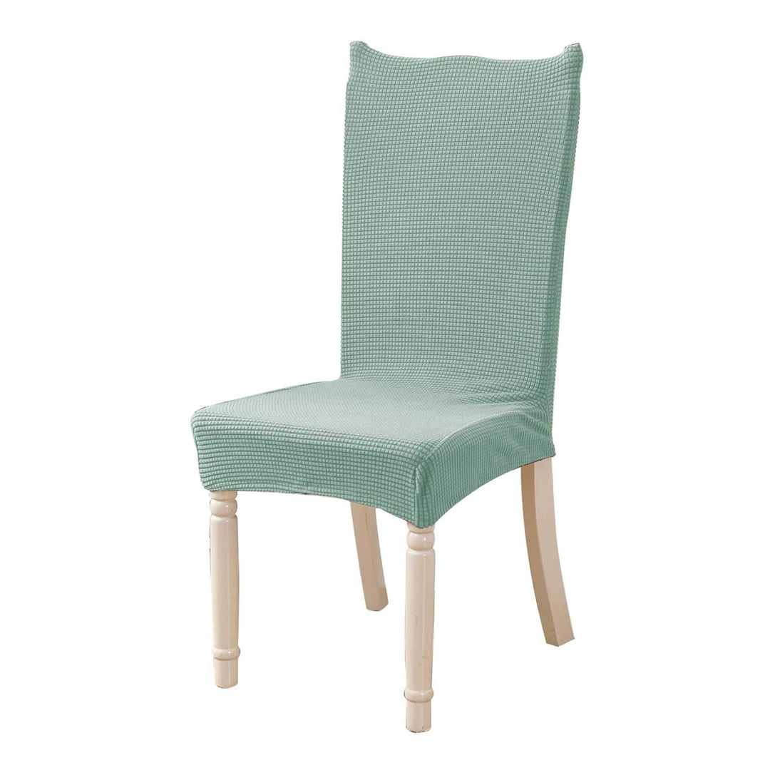 VanderHOME Jacquard Stuhlhussen Stretch Esszimmerstuhlhussen Dicker Stuhl Sitzschutz Polyester Schon