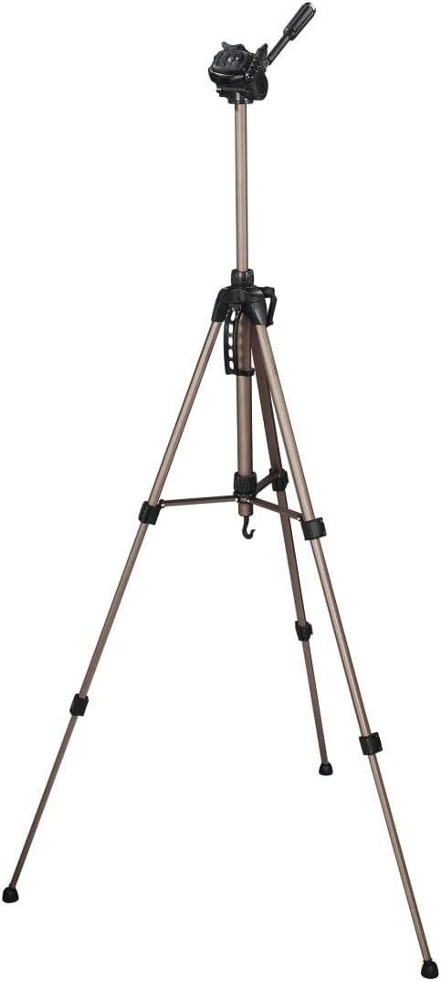 Hama Kamera Stativ Star 61 (Leichtes Dreibeinstativ mit 3-Wege-Kopf, Fotostativ mit 60-153cm Höhe, T