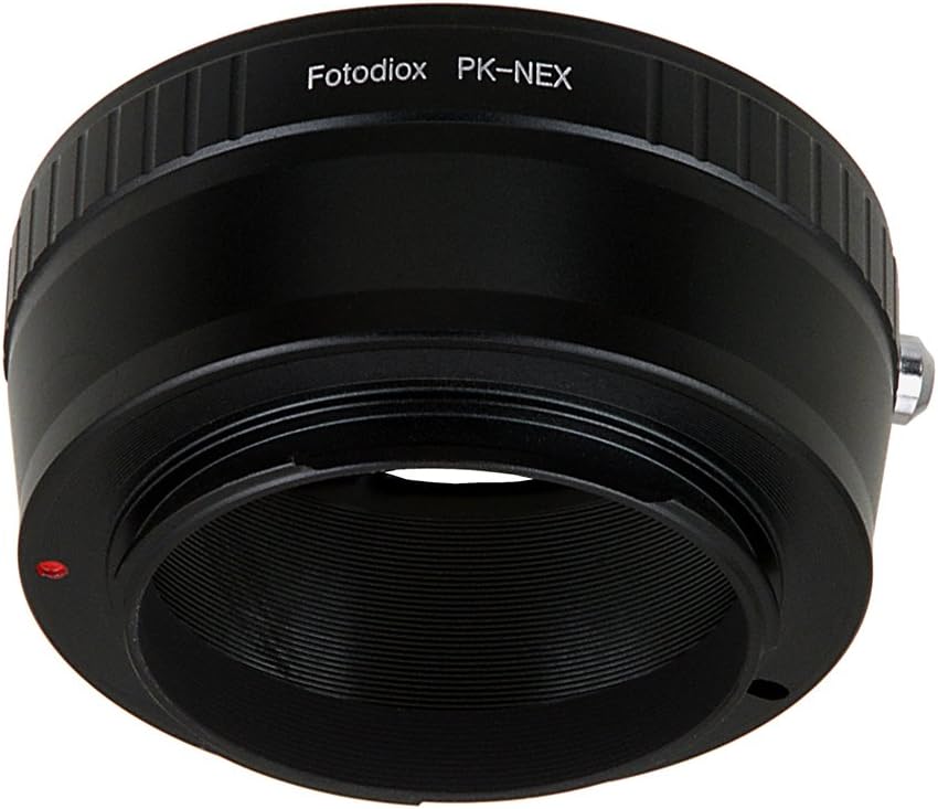 Fotodiox Lens Mount Adapter Compatible with Pentax K Lenses on Sony E-Mount Cameras Pentax K Standar