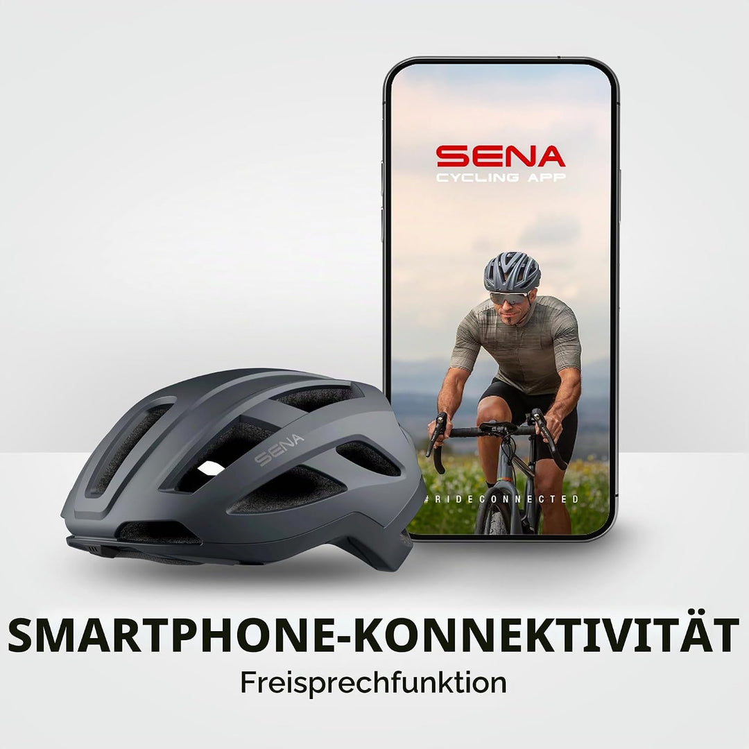 Sena C1 Smart Helm mit Bluetooth Gegensprechanlage und Smartphone-Konnektivität für Musik, GPS und T