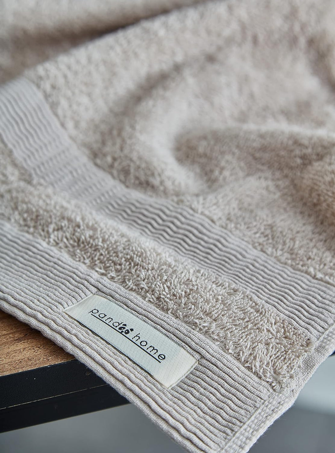 PandaHome Handtuch Set aus Baumwolle - 5 Handtücher - 100% Baumwolle Towel, Schnelltrocknend Weich S