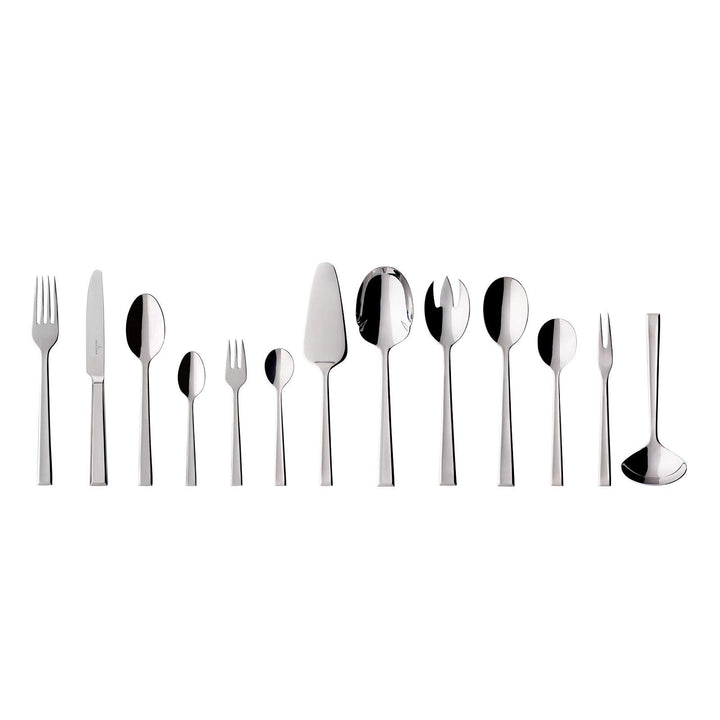 Villeroy & Boch Victor Tafelbesteck/pflegeleichtes Besteck Set aus poliertem, rostfreiem Edelstahl/g