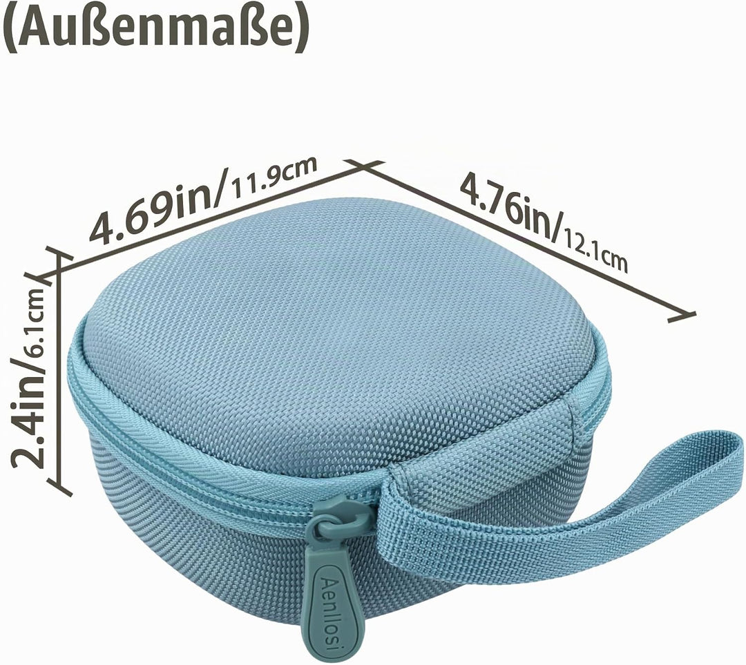 Aenllosi Hart Tasche Hülle für Bose SoundLink Micro Bluetooth Lautsprecher, Nur Tasche (SteinBlau),