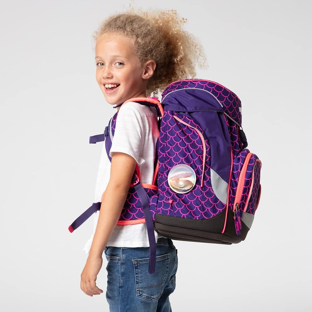 ergobag Pack-Set 20 Lang Pinke Wellen, 20 Lang Pinke Wellen