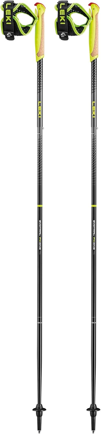 Leki Cross Trail FX Superlite compact Stöcke 115 black-neonyellow-dk anthracite, 115 black-neonyello