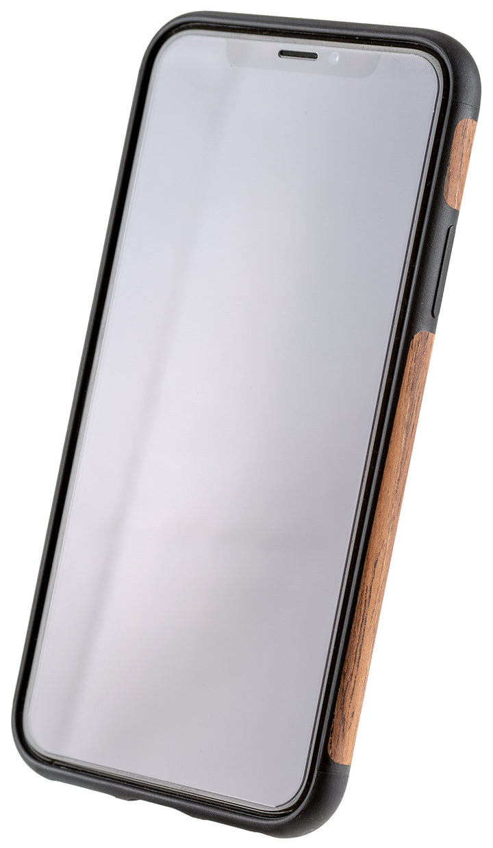 SEBASTIAN STURM Handyhülle "MAXI" | Hergestellt aus echtem Holz "Teak" in einer TPU-Hülle | Kompatib