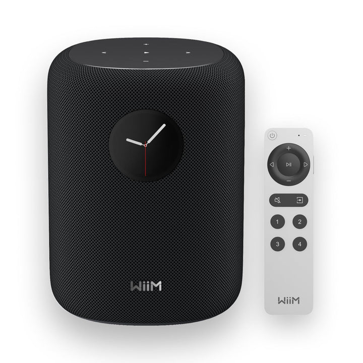 WiiM Sound Smart Speaker mit 1,8″ Touch-Display, Hi-Res 24 Bit/192 kHz, AI RoomFit™ Raumkorrektur, 1