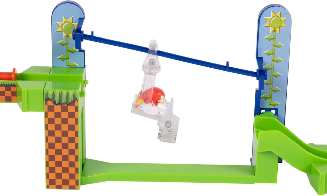 Sonic The Hedgehog Go Go Racers Spielset Knuckles Adventure Fun Track und High Speed Launcher