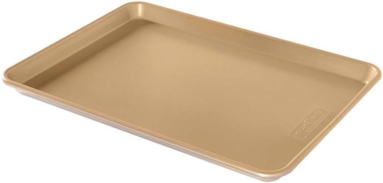 Nordic Ware Naturals Aluminium-Backblech, antihaftbeschichtet, 33 x 45,7 cm Halbes Blatt, Halbes Bla
