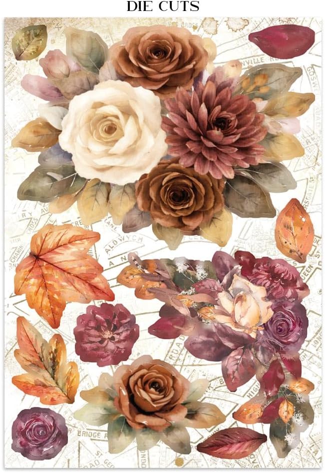 Stamperia - Junk Journal Stickers, Die-Cuts &amp; Backgrounds (Our Way) (Focus Point) (A5)