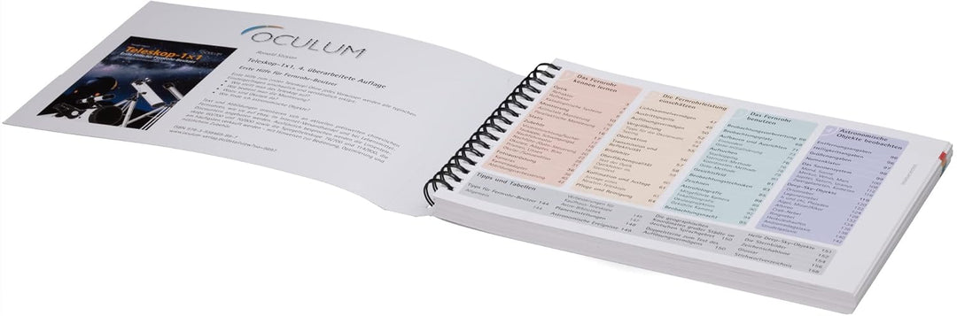 Oculum Verlag, Ronald Stoyans Astronomie-Buch für Einsteiger ''Fernrohr-Führerschein in 4 Schritten'