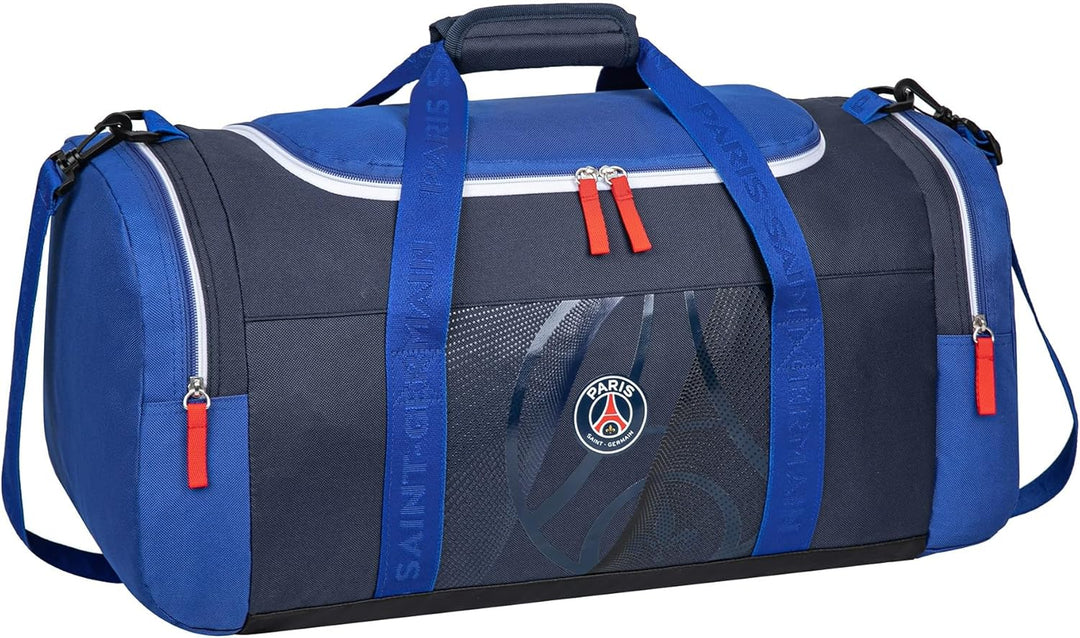 PARIS SAINT-GERMAIN Sporttasche PSG, offizielle Kollektion, Schwarz, 30 x 60 x 30 cm