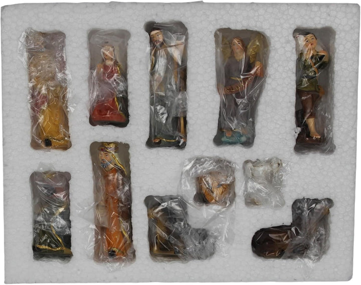 ZICOM Krippenfigurenset Haifa barock ca. 8cm 12-TLG. Polyresin, handbemalt