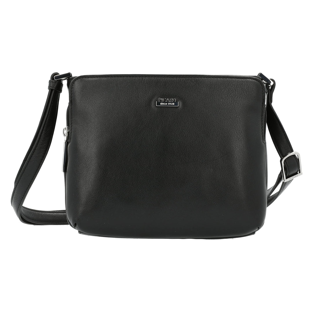 Picard Damen Schultertasche REALLY aus Echtleder Klein | mit Reissverschluss | Schultertasche | Allt