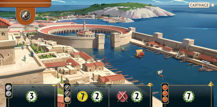 Asmodee | Repos Production | 7 Wonders – Edifice | Erweiterung | Kennerspiel | Strategiespiel | 3-7