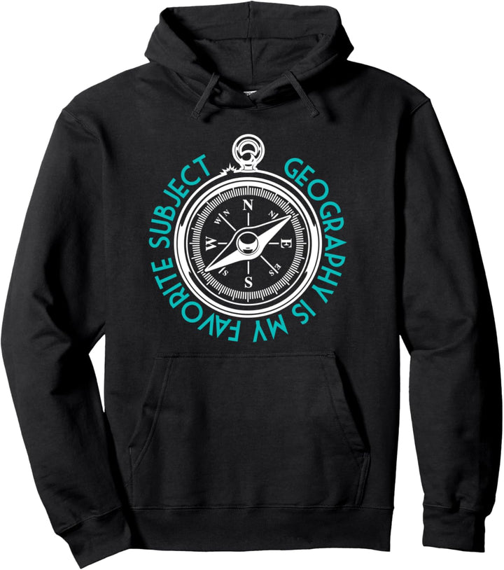 Travel Design Geography ist mein Lieblingsfach Lustiger Pullover Hoodie