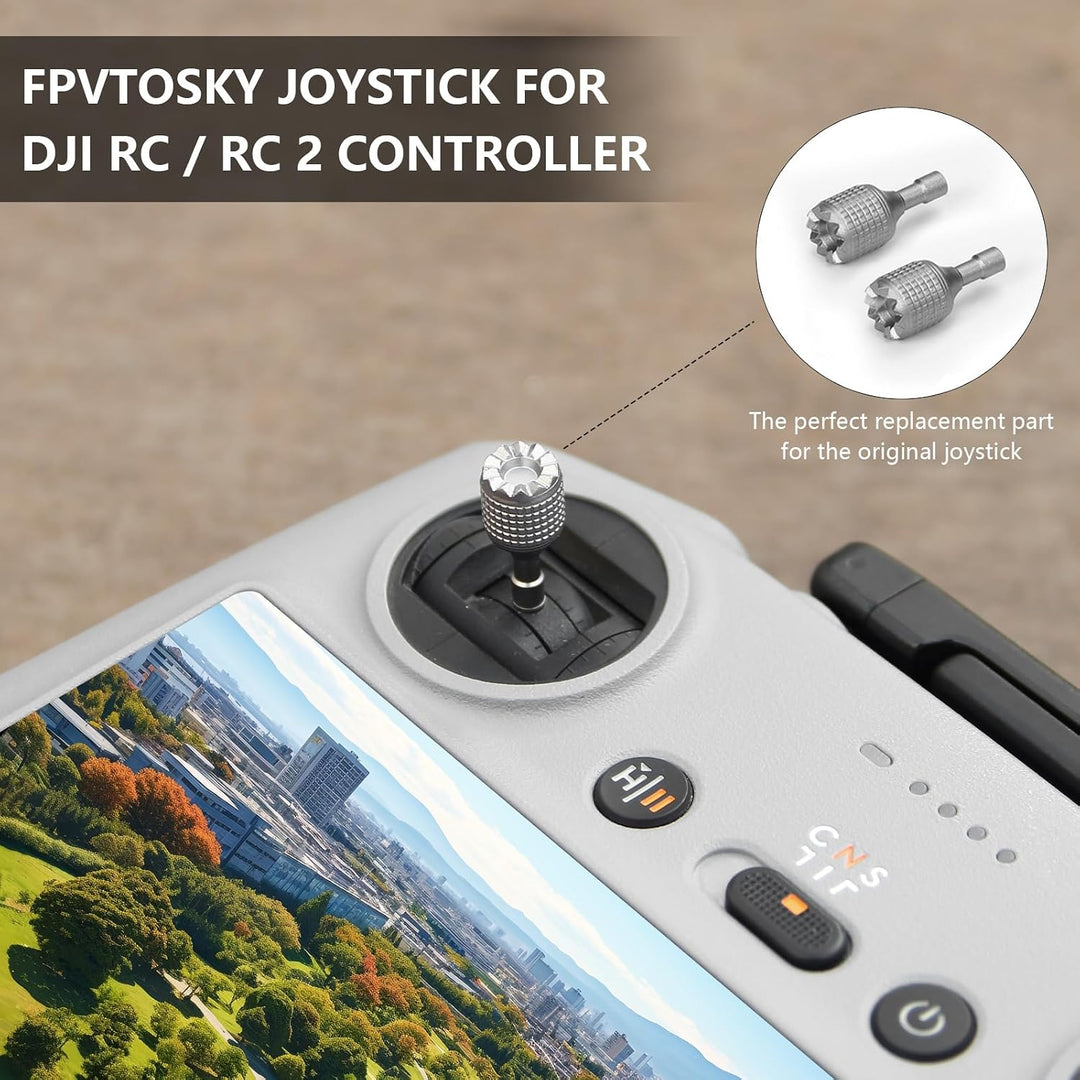 FPVtosky Gurt für DJI RC 2/RC Controller, Mini 5 pro /4 pro Umhängeband + 2 Steuerknüppel, Fernbedie