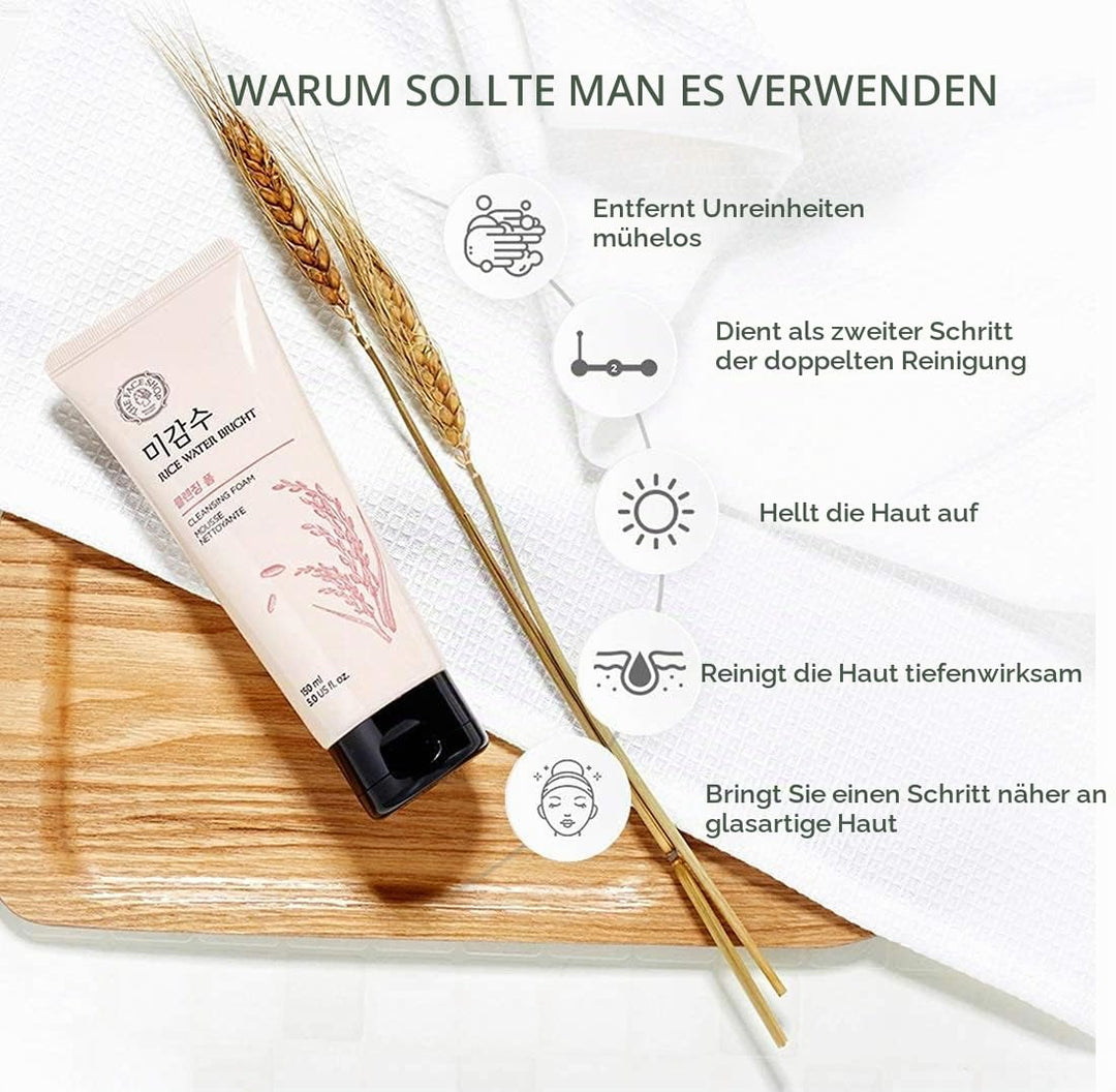 [KOREAN BEAUTY] Schäumender Gesichtsreiniger zum täglichen Waschen des Gesichts, Feuchtigkeitscreme