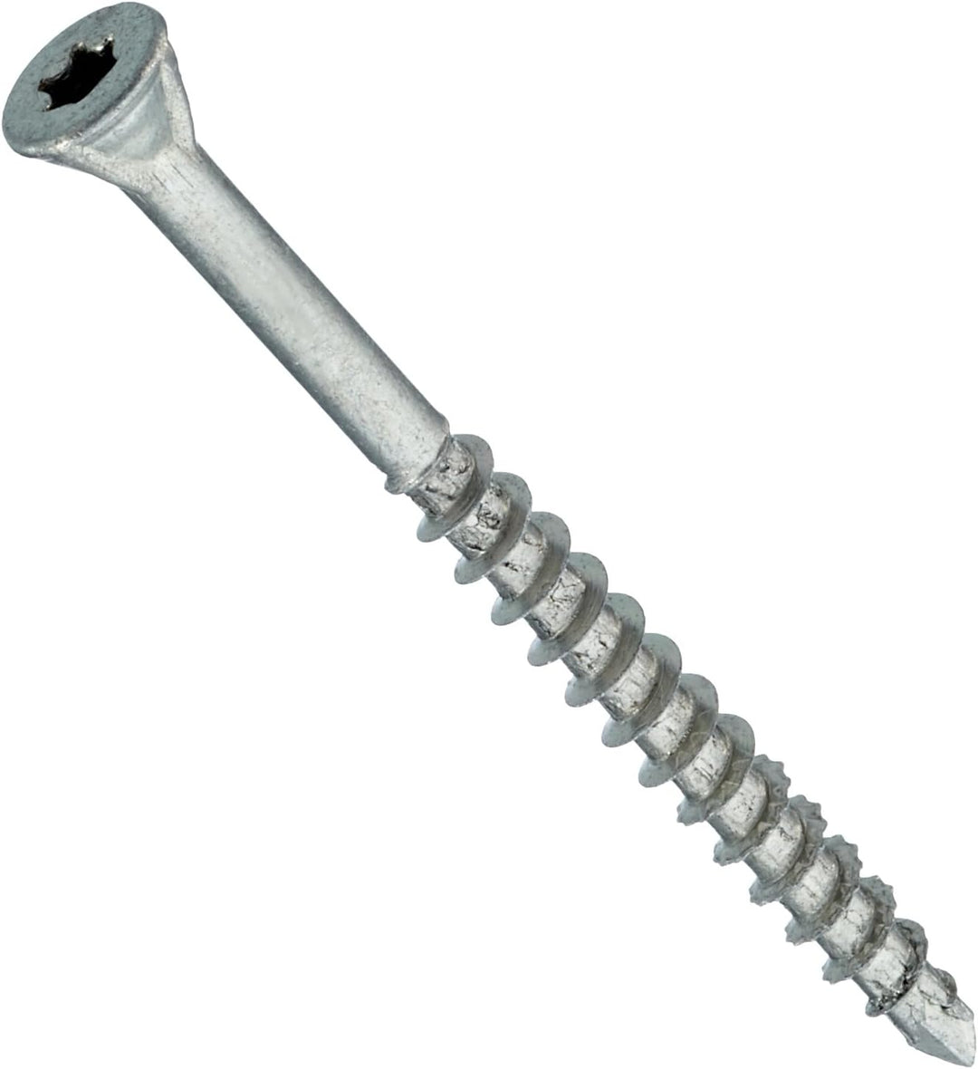 SPAX 35703503201011 3.5X 45 Teilgewinde Torx 10 Fussbodenschraube Wirox-Silber, 500 Stück