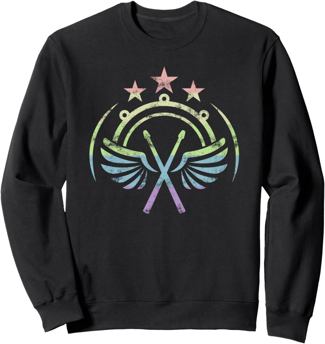 Schlagzeuger Drummer Musik Schlagzeug Sweatshirt