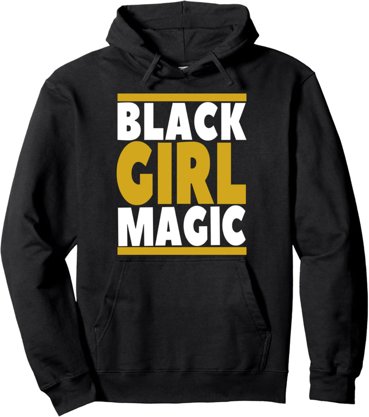 Oheneba: Black Girl Magic Melanin Black Pride Afro Queen Pullover Hoodie