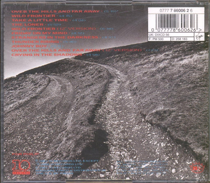 Wild Frontier, Audio-CD