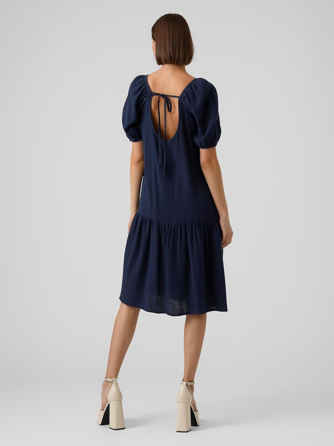 VERO MODA Damen Kleid, Navy Blazer