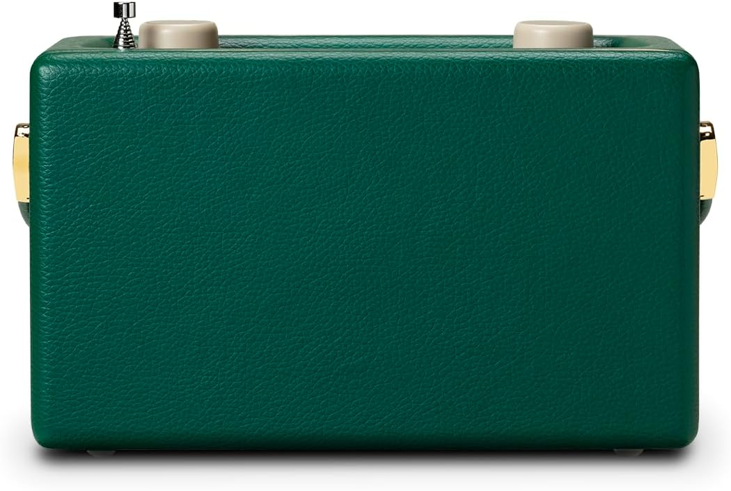 Roberts Revival UNO BT Dab+/FM/Bluetooth Radio, tragbar, Radiowecker, Dunkelgrün, Dunkelgrün