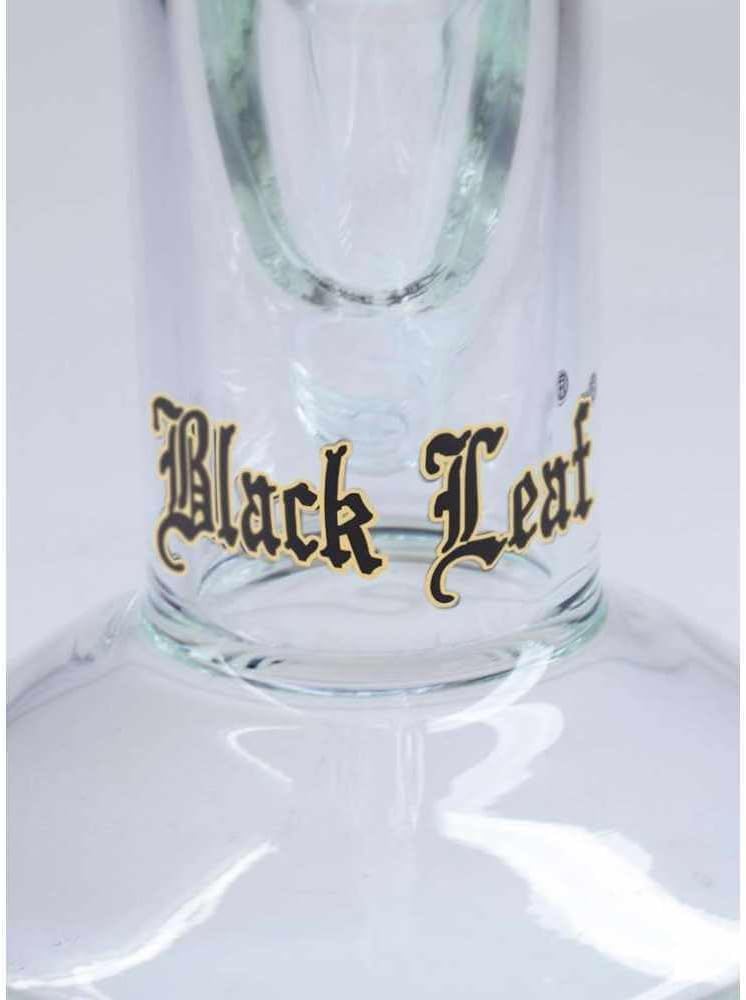 Black Leaf Perkolator Bong 38,5cm Icebong 18,8mm 6-Arm Baumperkolator D: 50mm WS: 5mm