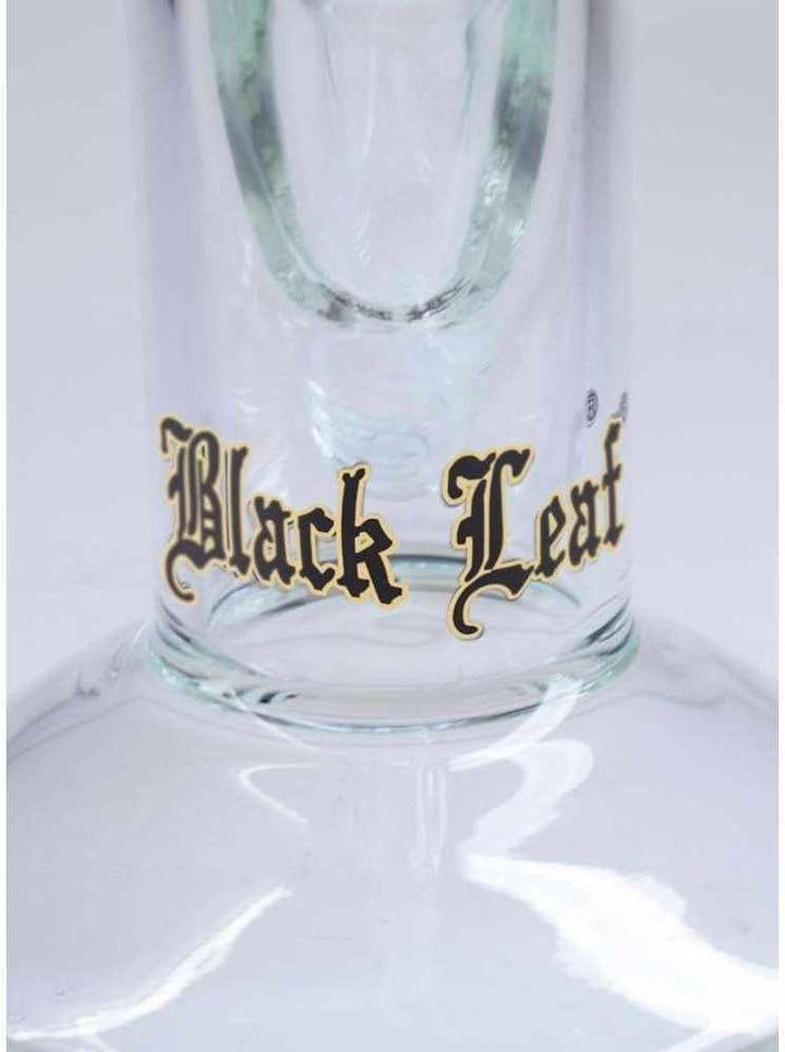 Black Leaf Perkolator Bong 38,5cm Icebong 18,8mm 6-Arm Baumperkolator D: 50mm WS: 5mm