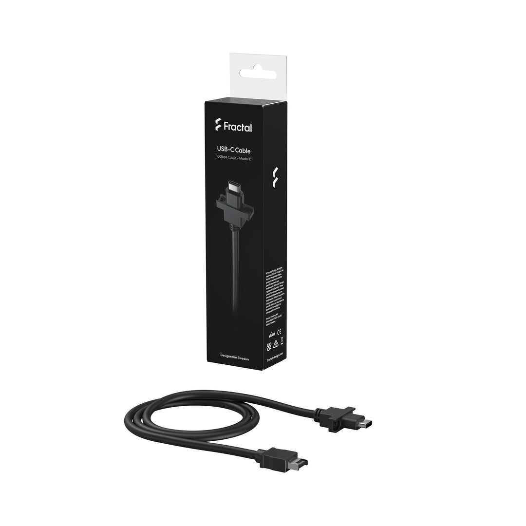 Fractal Design Pop Accessory USB-C 10Gbps Cable – Model D, FD-A-USBC-001