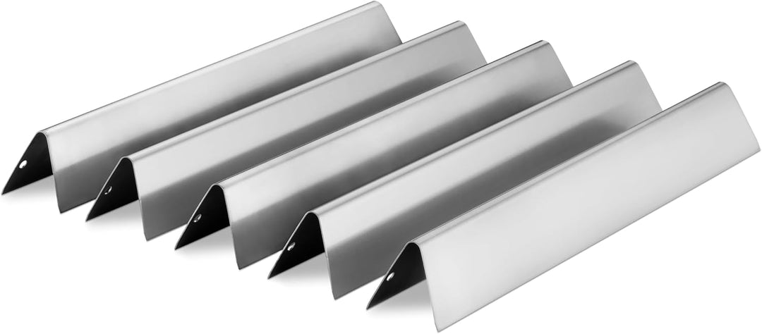 Weber 7620 Flavorizer Bars Genesis S Serie Edelstahl 5er Set, schwarz, 5.3 x 44.7 x 5.9 cm, 5.3 x 44
