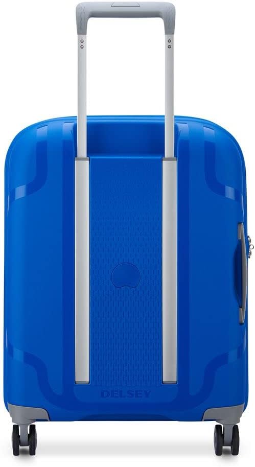 DELSEY PARIS - Clavel – Hartschalenkoffer Slim – 55 x 40 x 20 cm – 35 Liter – S – Blau Klein, Klein