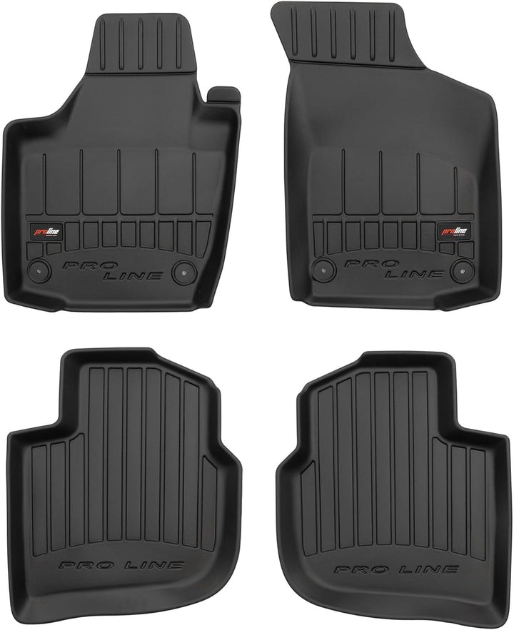M MOTOS Gummimatten Auto Fussmatte passt für SEAT Toledo IV 2012-2018 Verbessern Sie Ihren Reisekomf