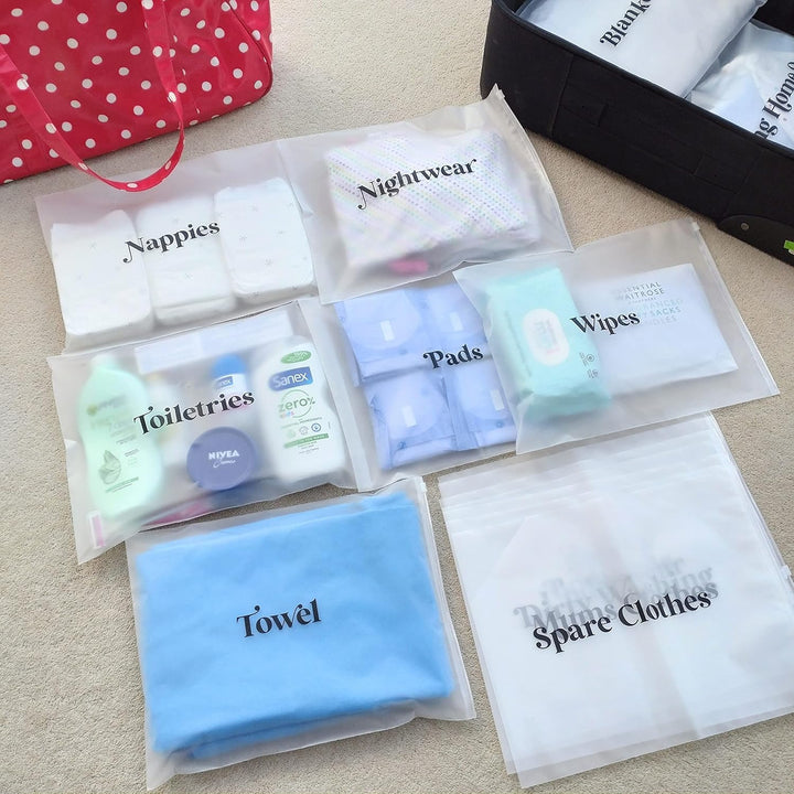 ASVP Shop 21 x Baby Krankenhaus Mutterschaft Organizer Taschen Essentials | Baby Shower | Mama to Be