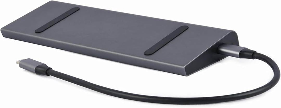 Gembird USB-C 9-in-1 Multiport Adapter – USB-Hub 3.2, HDMI, DisplayPort, VGA, PD-Ladung, LAN, Audio