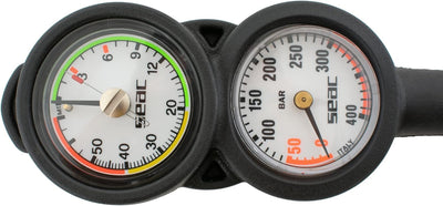 SEAC SUB - 0600011000000A/396 : Konsole MIT Barometer UND Tiefe des TAUCHENS