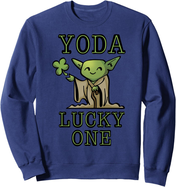 Star Wars Yoda Lucky Cute Cartoon St Patrick's Sweatshirt