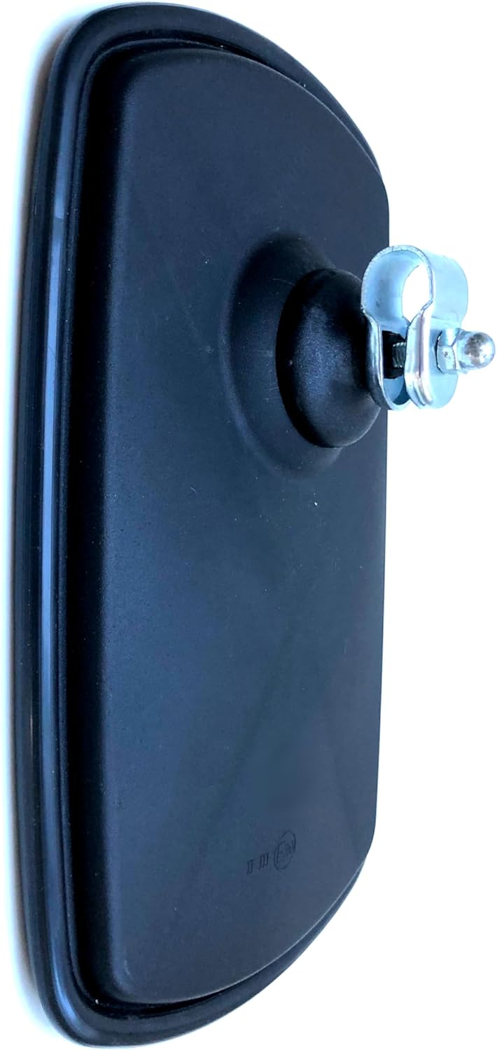 2x Aussenspiegel 260x155 mm M6 Ø16 mm für Traktor LKW Bagger Baumaschinen Trecker (2, 260 x 155 mm -