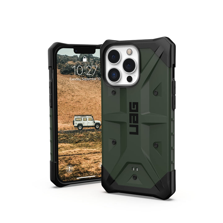 Urban Armor Gear Pathfinder Case kompatibel mit Apple iPhone 13 Pro [Wireless Charging kompatibel, F