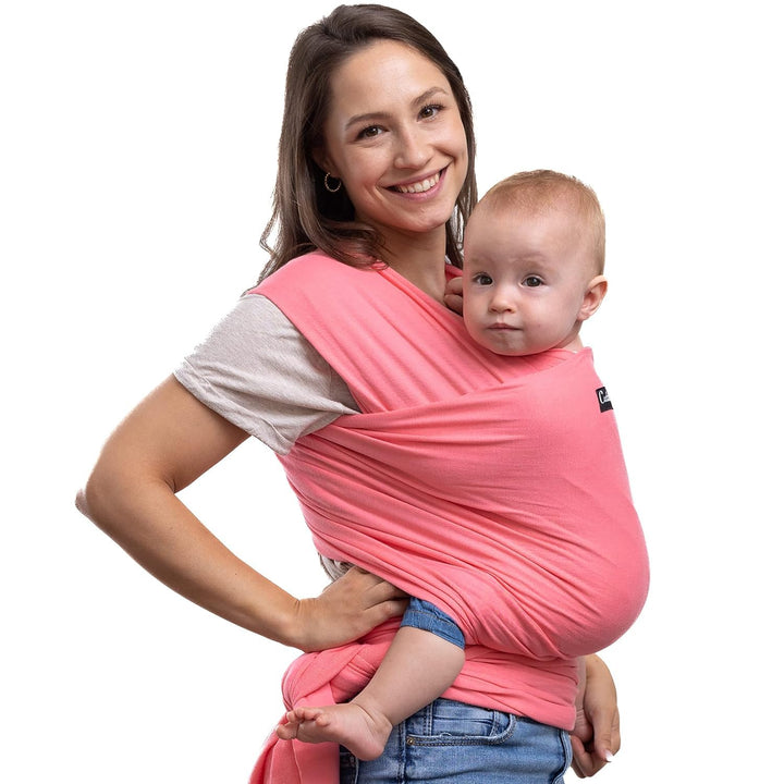 CuddleBug Tragetuch Baby Neugeborene - Elastisches Babytrage Neugeborene ab Geburt & Kleinkinder bis