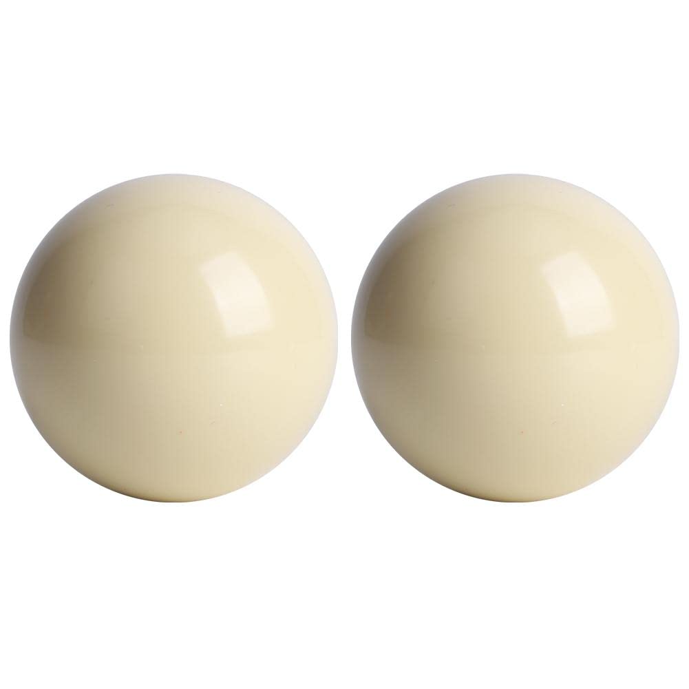 Hominas Billardkugeln Weiss Standard 5,72 cm Billard Trainingsball Weisse Anstosskugel Classic für K