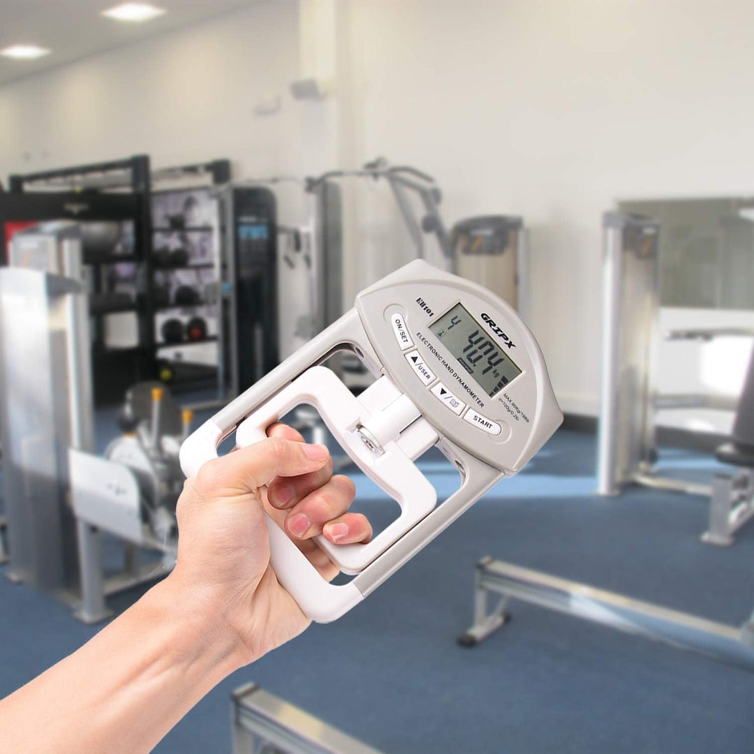 GRIPX Digitaler Handdynamometer Griffstärke-Messgerät Automatische Erfassung der elektronischen Grif