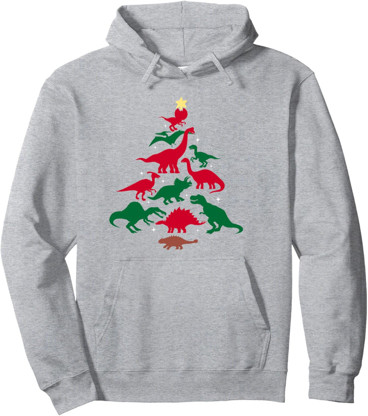 Dinosaurierbaum für Kinder, Jungen, Herren, Dino-Familie, Weihnachten Pullover Hoodie