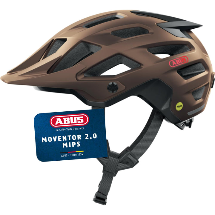 ABUS MTB-Helm Moventor 2.0 MIPS - Fahrradhelm mit Aufprallschutz für den Geländeeinsatz - All-Mounta